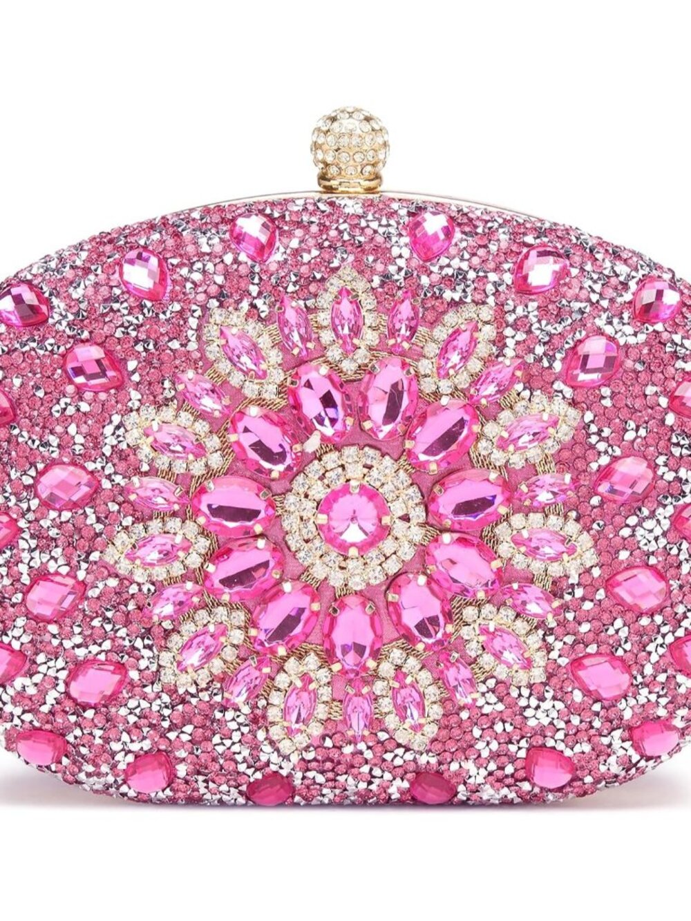 Women's Evening Bags Sparkly Rhinestone Clutch Purses Luxury Handbags